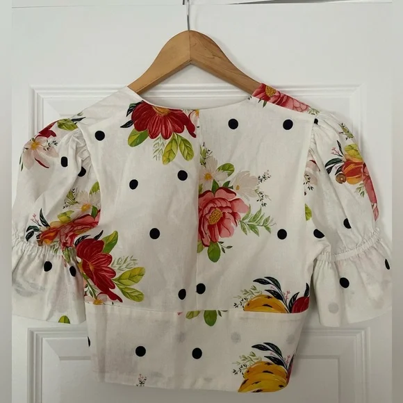 Farm Rio x Anthropology Nanaju Blouse, size xs - Picture 5 of 8